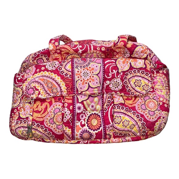 Vera Bradley RASPBERRY FIZZ Travel Diaper Bag